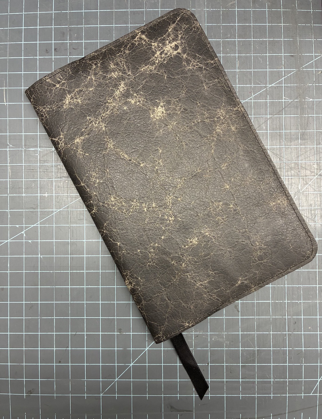 Russell's Rebindings Bible and leatherwork